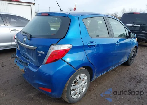 2012 Toyota Yaris Le from USA, damaged, VIN JTDKTUD37CD527915